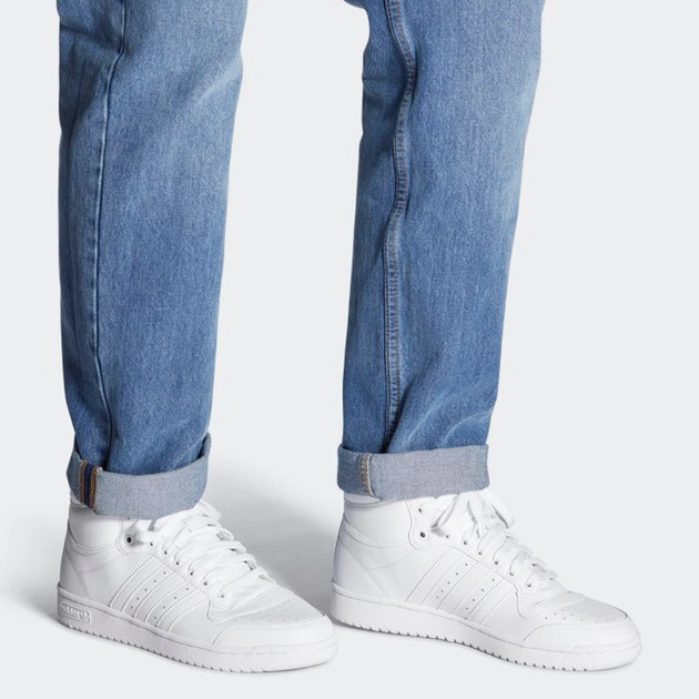 Sneakersy damskie skórzane adidas Originals Top Ten FV6131 35.5 (4UK) 22.5 cm Białe (4060517714414) - obraz 11