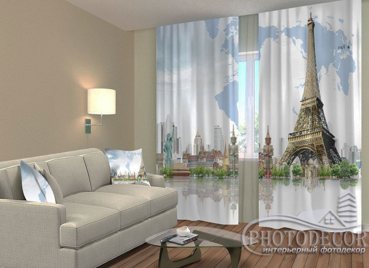 Фото Штори PHOTODECOR "Париж" - зображення 2