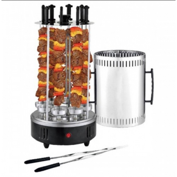 Электрошашлычница, Шашлычница электрическая Domotec BBQ на 6 шампуров 1000W - изображение 4
