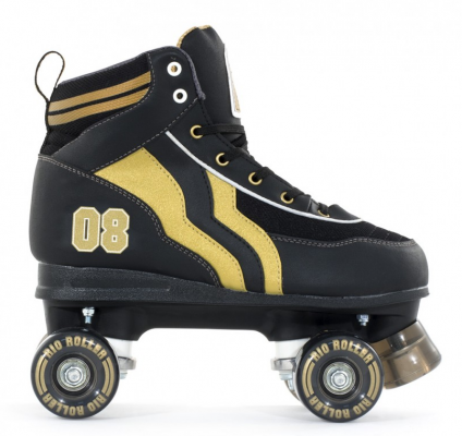 Роликовые коньки Rio Roller Varcity 37 Black/Gold - Фото 1 Роликовые коньки Rio Roller Varcity 37 Black/Gold - изображение 1