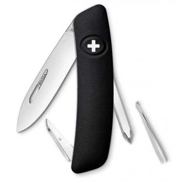Нож Swiza D02 Black (KNI.0020.1010) - зображення 1