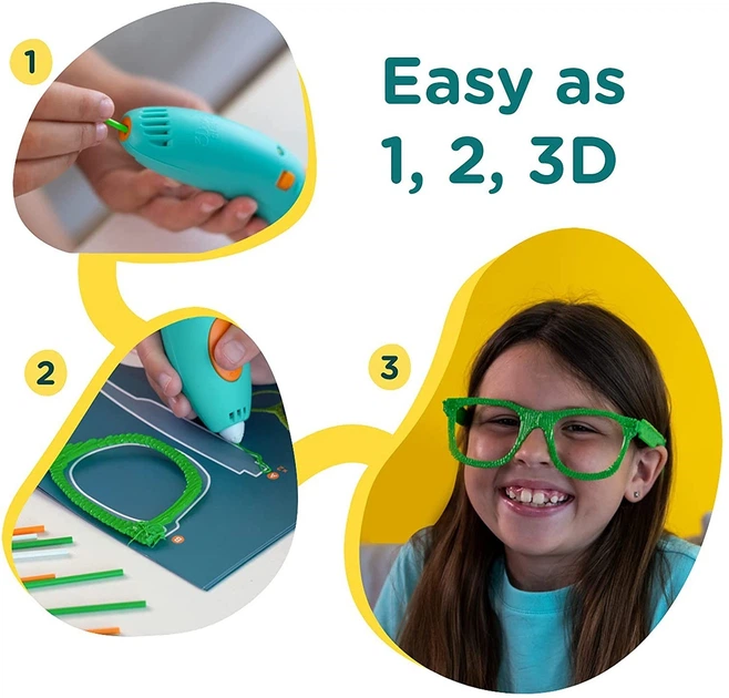 3D-ручка 3Doodler Start Креатив 48 стержней - Фото 2 3D-ручка 3Doodler Start Креатив 48 стержней - изображение 2