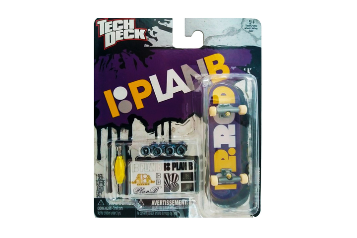 Plan b gold shop dipped tech deck