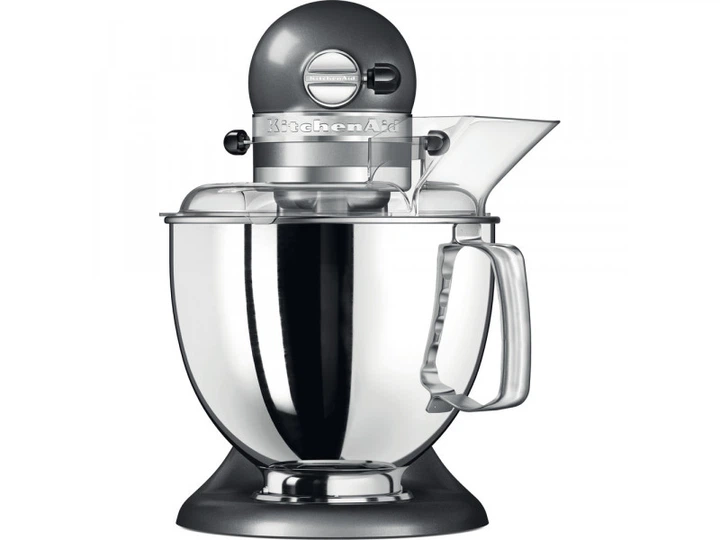 Кухонна машина KitchenAid Artisan 4,8 л 5KSM175PSEMS з відкидним блоком срібний медальйон - изображение 3