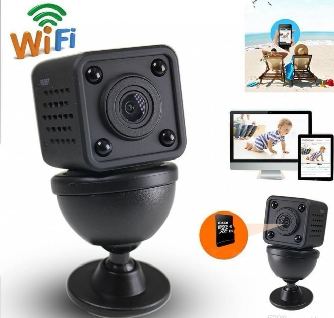 Портативная мини камера wi fi hd 1080 p как включить запись