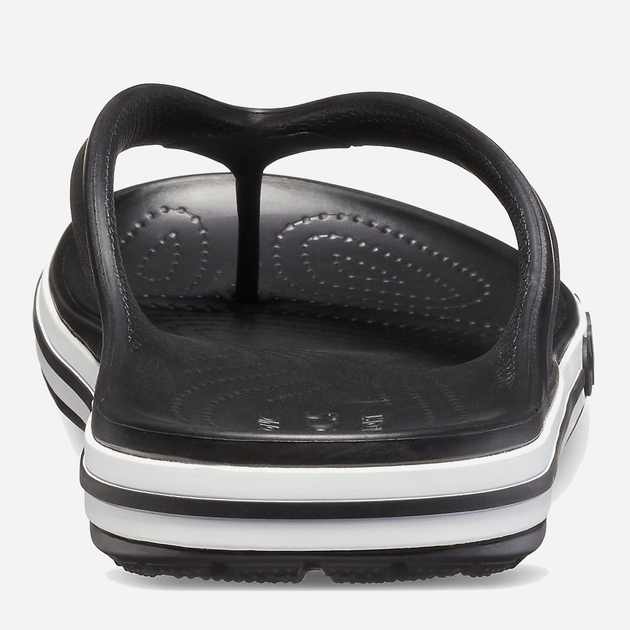 Чоловічі в'єтнамки для пляжу Crocs Jibbitz Bayaband Flip 205393-066 41-42 (M8/W10) 26 см Чорні (1914481898980) - зображення 3