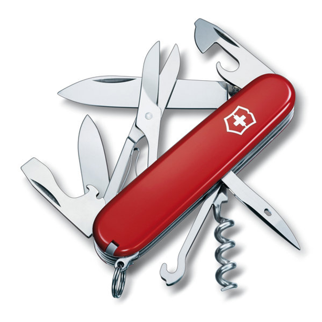 Нож туристический Victorinox Swiss Army Climber Красный - изображение 1