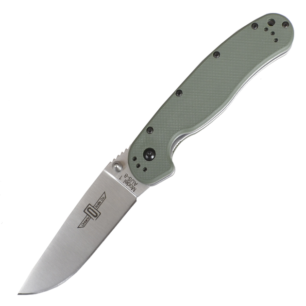 Нож складной Ontario RAT-1 Оливковый - изображение 1