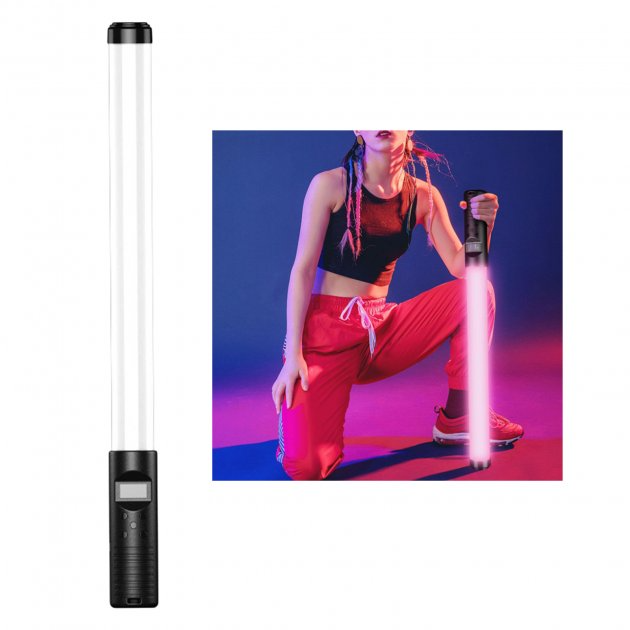 LED RGB лампа-жезл для блогеров и фотографов Led Stick 50 см с пультом для создания селфи. - Фото 13 LED RGB лампа-жезл для блогеров и фотографов Led Stick 50 см с пультом для создания селфи. - изображение 13