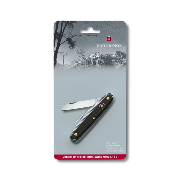 Нож Victorinox Floral Matt Black Blister (3.9050.3B1) - изображение 2