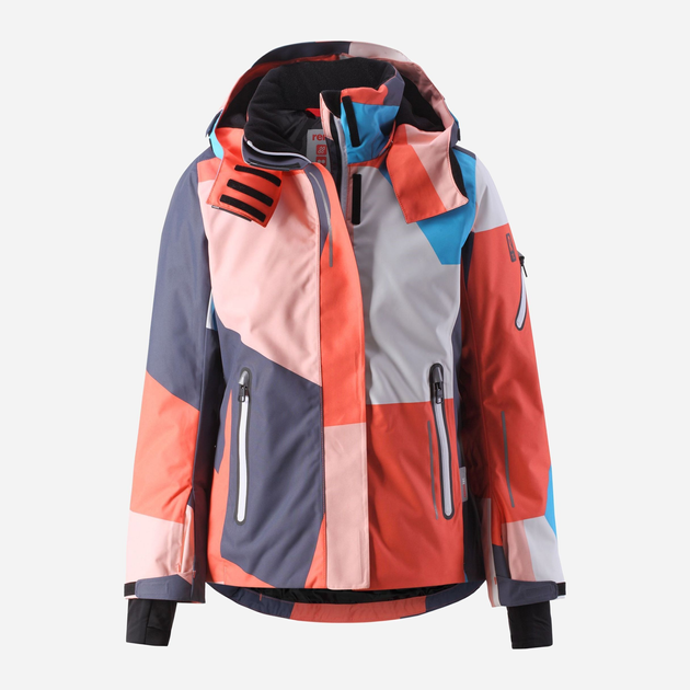 Акція на Підліткова зимова термолижна куртка для дівчинки Reima Frost 531430B-3221 140 см від Rozetka
