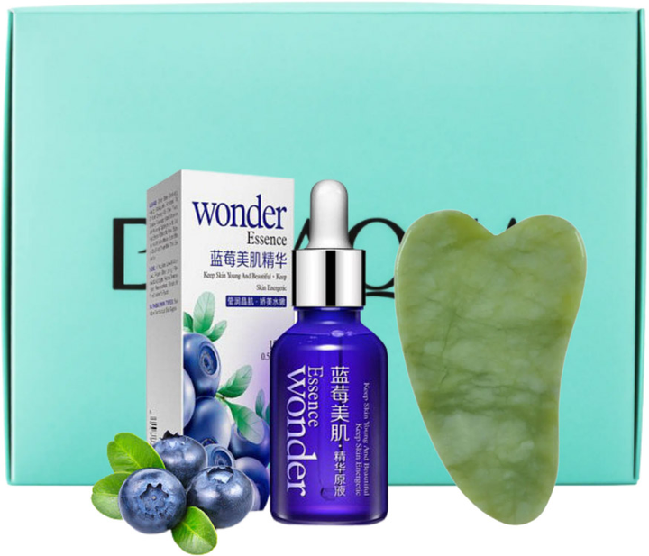 Набор Bioaqua Сыворотка для лица Wonder Essence 45 мл + Нефритовый ...