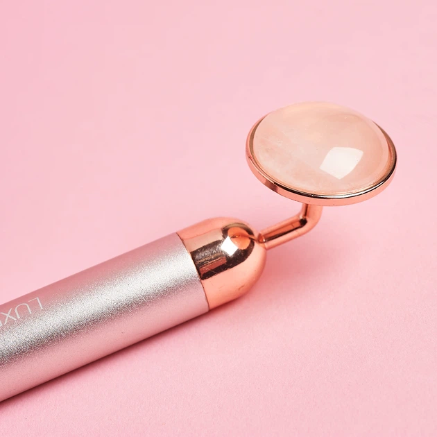 LUXE + WILLOW Phoenix Rose Quartz  Vibrating Facial Massager  , ,    - ROZETKA  : Beauty Bible