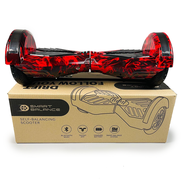 Гироборд Smart Balance 8" PRO 2021 Пламя - изображение 4
