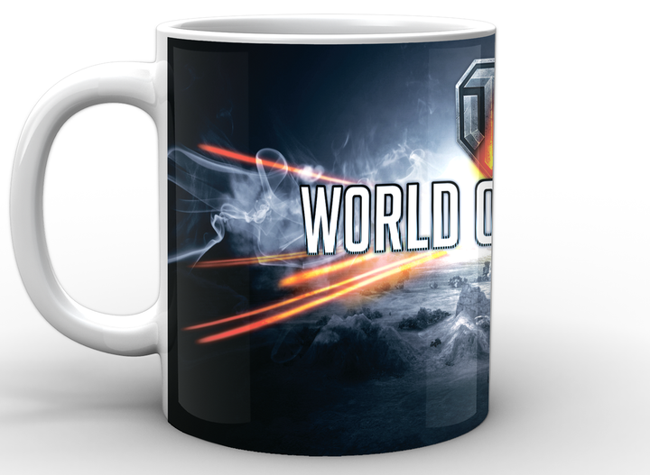 Кружка World of Tanks Мир танков лого WT.02.018 - изображение 2