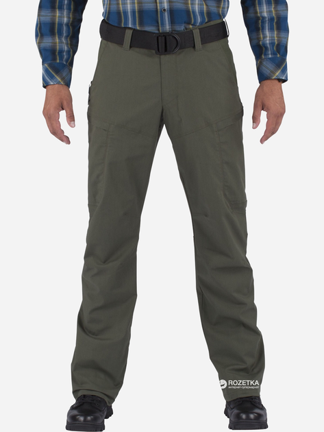 Брюки тактические 5.11 Tactical Apex Pants 74434 W38/L32 TDU Green (2000980384723) - изображение 1