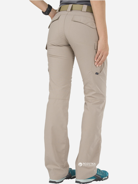 Штани тактичні 5.11 Tactical Stryke Pant - Women's 64386 2/Long Khaki (2000980345748) - зображення 3