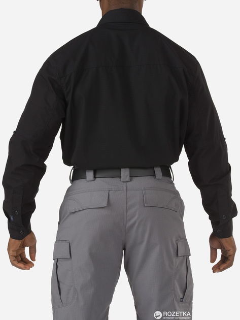 Рубашка тактическая 5.11 Tactical Stryke Long Sleeve Shirt 72399 M Black (2000980374052) - изображение 2