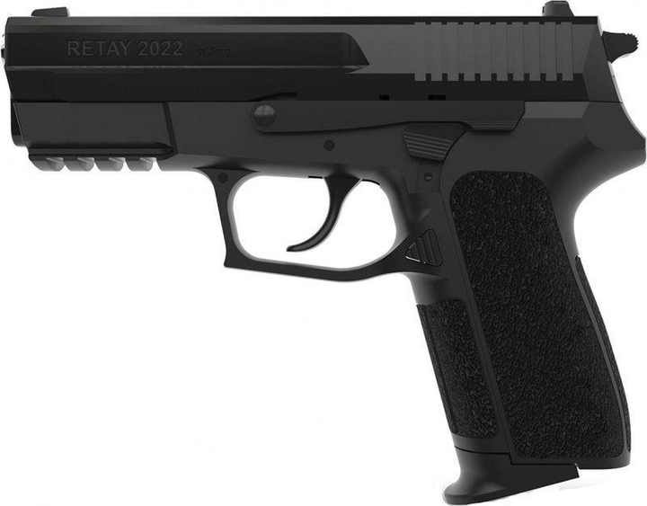Стартовий (сигнальний) пістолет Retay 2022 Black - зображення 1