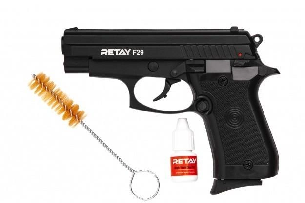 Стартовий пістолет Retay F29 Black - зображення 1
