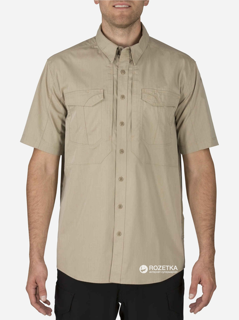 Сорочка тактична 5.11 Tactical Stryke Shirt - Short Sleeve 71354 M Khaki (2000980390731) - зображення 1