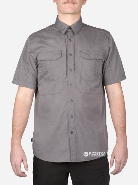 Сорочка тактична 5.11 Tactical Stryke Shirt - Short Sleeve 71354 S Storm (2000980390793) - зображення 1