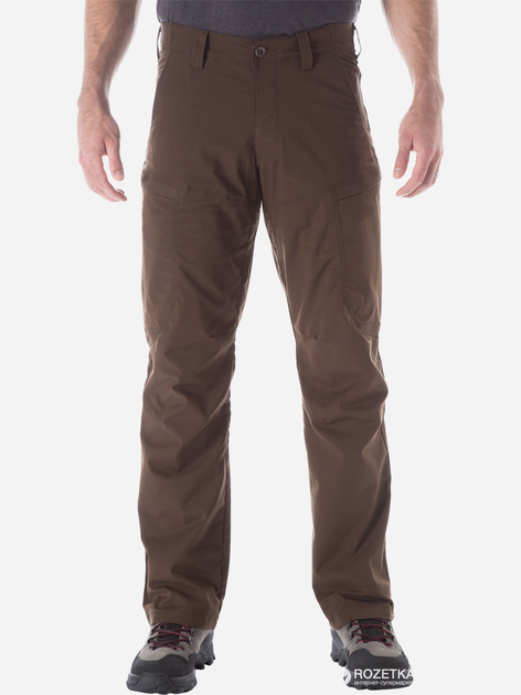 Штани тактичні 5.11 Tactical Apex Pants 74434 W28/L36 Burnt (2000980425204) - зображення 1