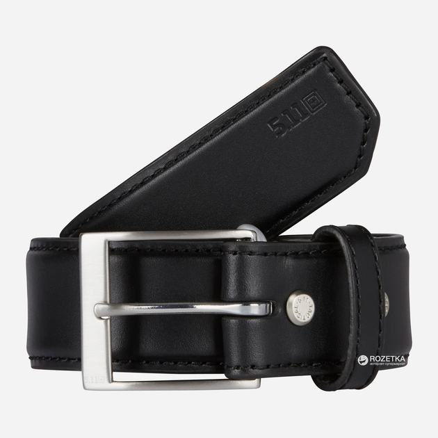 Пояс тактичний шкіряний 5.11 Tactical Leather Casual Belt 59501 3XL Black (2000000110110) - зображення 1