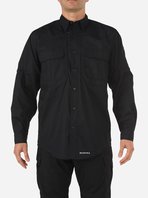 Рубашка тактическая 5.11 Tactical Taclite Pro Long Sleeve Shirt 72175 XXL Black (2000000111858) - изображение 2