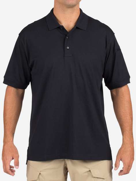 Поло тактическое 5.11 Tactical Jersey Short Sleeve Polo 71182 S Dark Navy (2000980418725) - изображение 1