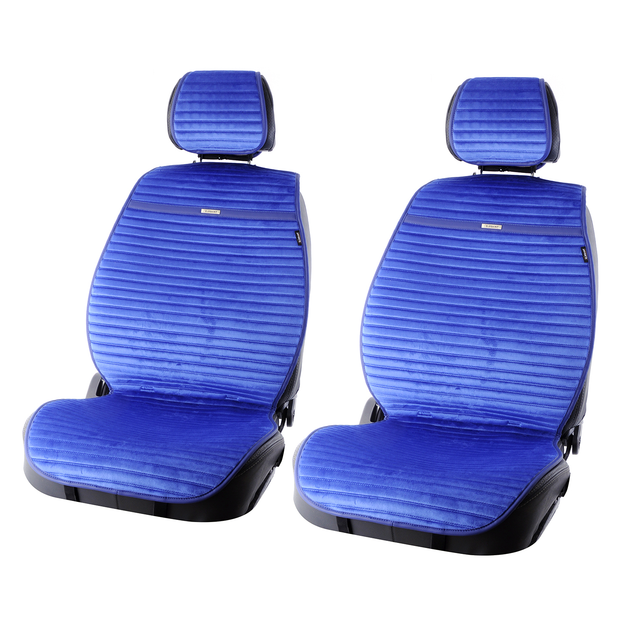 Накидки Elegant на сиденья автомобиля, модель Napoli передние синие (EL ...