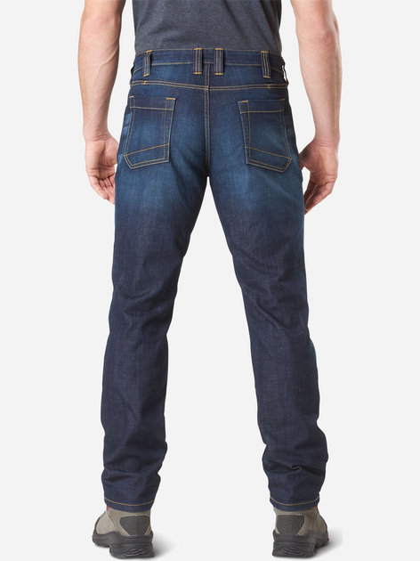 Джинси чоловічі 5.11 Tactical Defender-Flex Slim Jean 74465-649 W31/L30 Dark Wash Indigo (2000980443079) - зображення 2