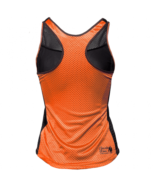 Майка Gorilla Wear Marianna Tank Top XS Черная/Неоново-оранжевая (9110792500) - изображение 2