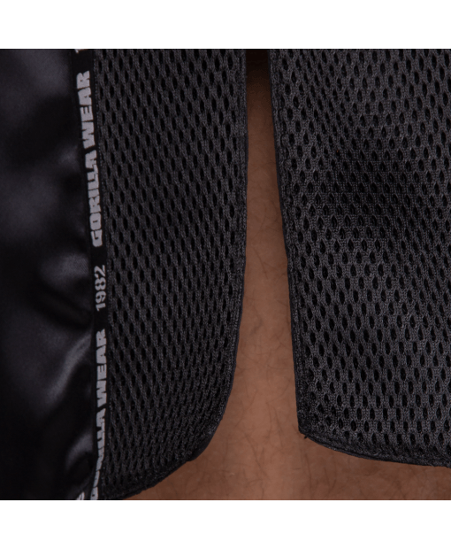 Шорты Gorilla Wear Murdo Muay Thai / Kickboxing Shorts XS Черно-серые (9094890000) - изображение 4