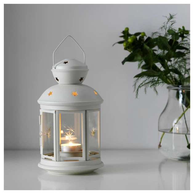 Ліхтар для свічки ROTERA IKEA 301.229.86 білий 21 – купить онлайн