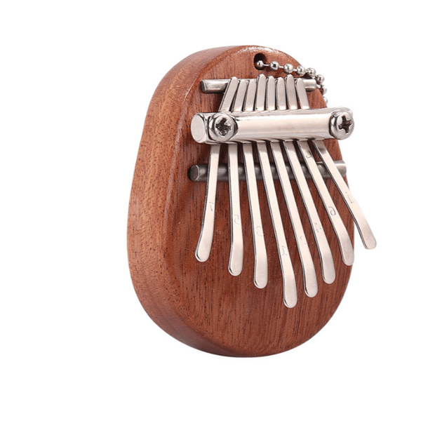 Музыкальный инструмент калимба Mini Kalimba Folem на 8 нот Коричневая (820-1) - изображение 2