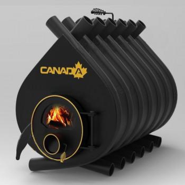 Булерьян Canada classic «О4» со стеклом обогрев помещения до 1000 кубов - Фото 1 Булерьян Canada classic «О4» со стеклом обогрев помещения до 1000 кубов - зображення 1