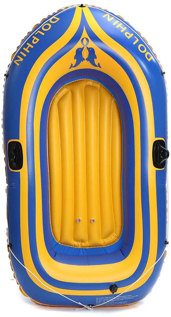 Лодка Supretto Two-man-Boat Желто-сине-зеленая (4833-0001) - изображение 2
