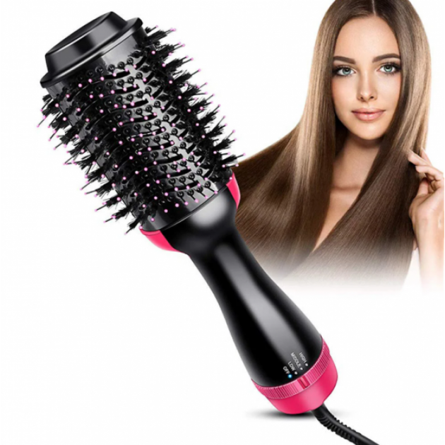Керамическая фен щетка для укладки волос 3 в 1 One Step Hair Dryer and Styler - Фото 1 Керамическая фен щетка для укладки волос 3 в 1 One Step Hair Dryer and Styler - изображение 1