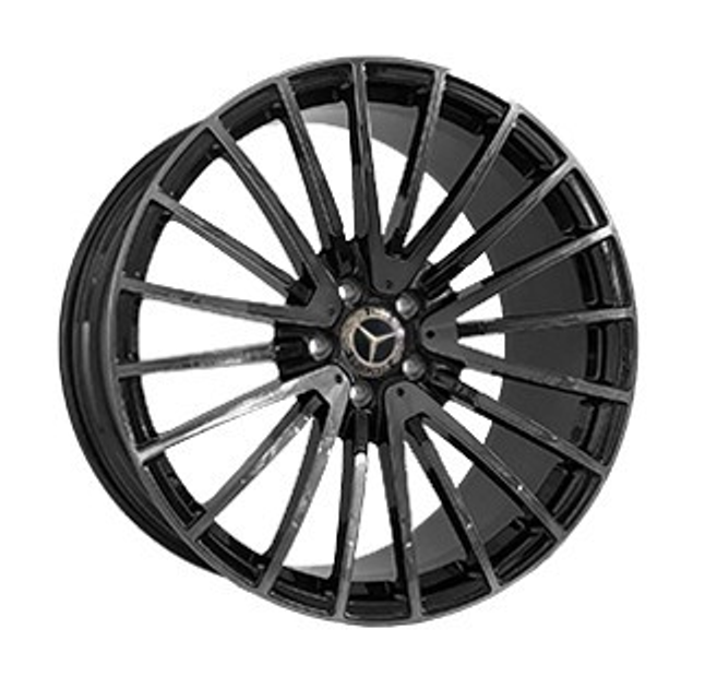 Диски R21 5x112 34 9.0J h 66.5 MR2183 GLOSS-BLACK-WITH-DARK-MACHINED ...