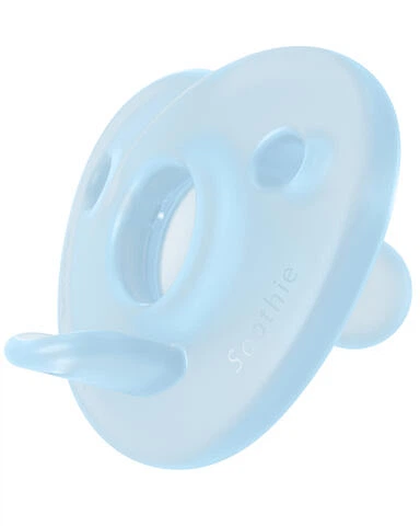 Пустушка ортодонтична Philips AVENT Soothie 0-6м 2 шт Блакитна SCF099/21 (8710103991618) - зображення 4