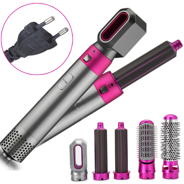 Стайлер 5в1 Hot Air Styler для разных типов волос с функциями придания объема, выпрямления - изображение 5