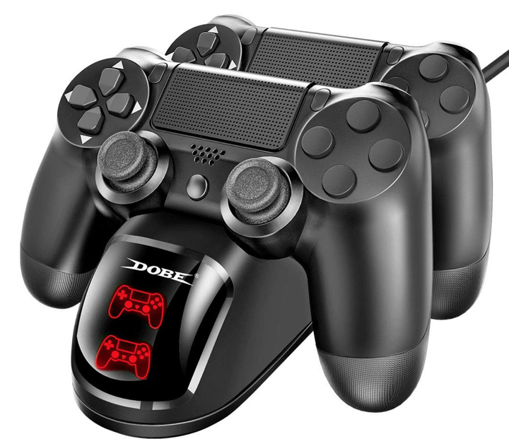 Зарядное устройство док-станция DOBE для DualShock 4 / PS4 / PS4 Slim / PS4 Pro - изображение 4