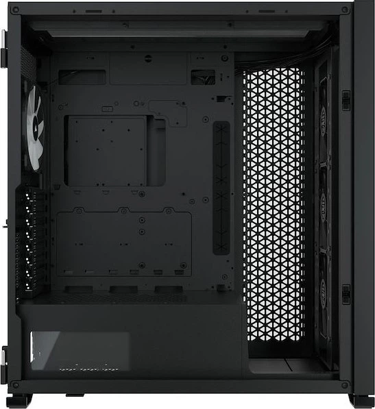 Obudowa iCUE 7000X RGB Tempered Glass Czarne (CC-9011226-WW) - obraz 3