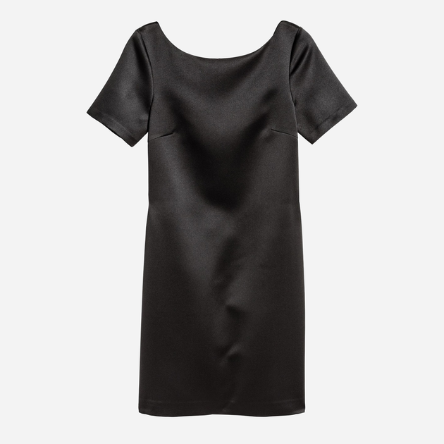 Акція на Сукня-футболка міні літня жіноча H&M 0483661_черн 38 Чорна (KZ2000001249352_KAY2000001249352_LD2000001249352) від Rozetka