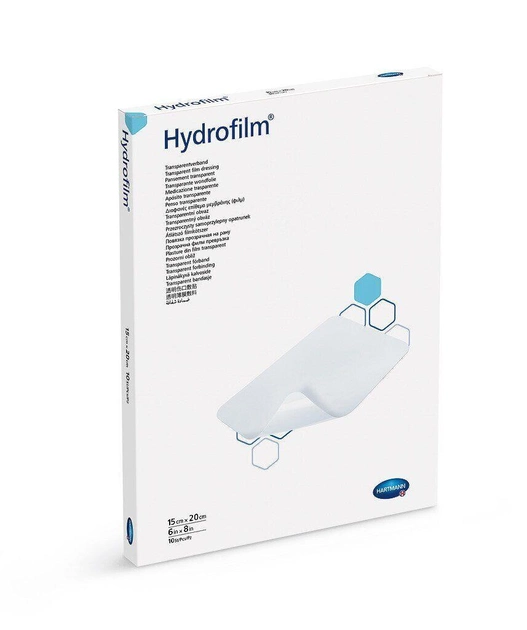 Hydrofilm 15х20см - Пов'язка плівкова прозора водовідштовхувальна 1шт - зображення 1
