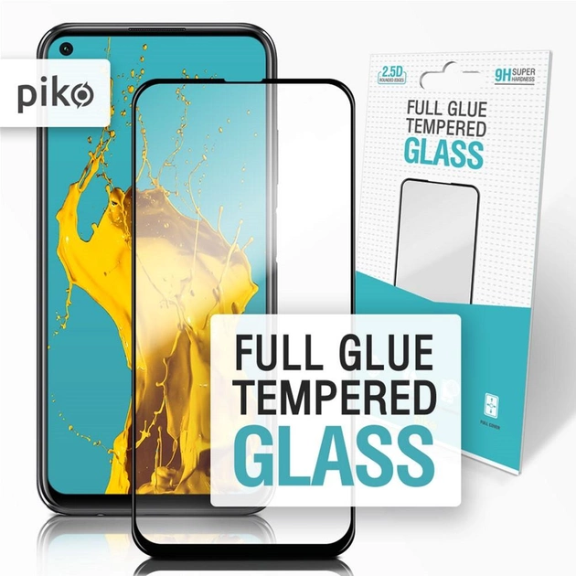 Защитное стекло Piko Full Glue для Huawei P40 Lite Black (1283126497865) - изображение 2