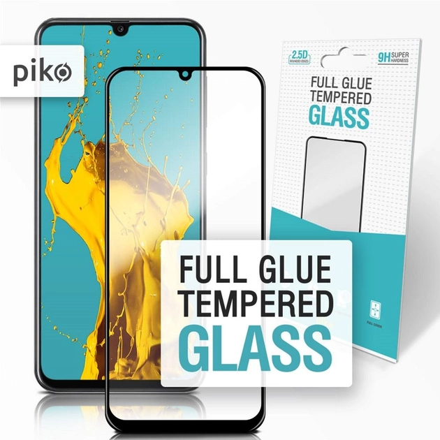 Захисне скло Piko Full Glue для Samsung Galaxy M31 (M315) Black (1283126497445) - зображення 2