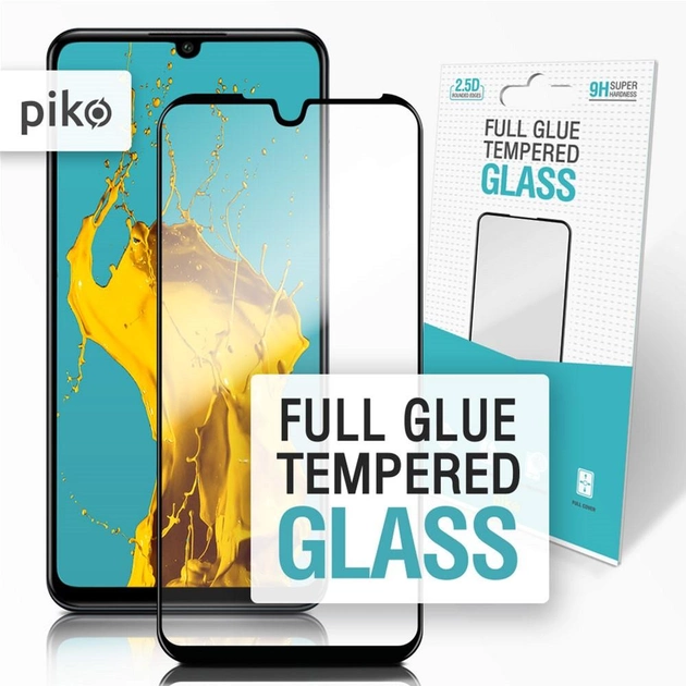 Защитное стекло Piko Full Glue для Huawei P30 Lite Black (1283126492235) - изображение 2