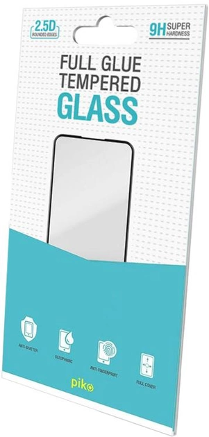 Защитное стекло Piko Full Glue для Xiaomi Redmi Note 8T Black (1283126496547) - изображение 1